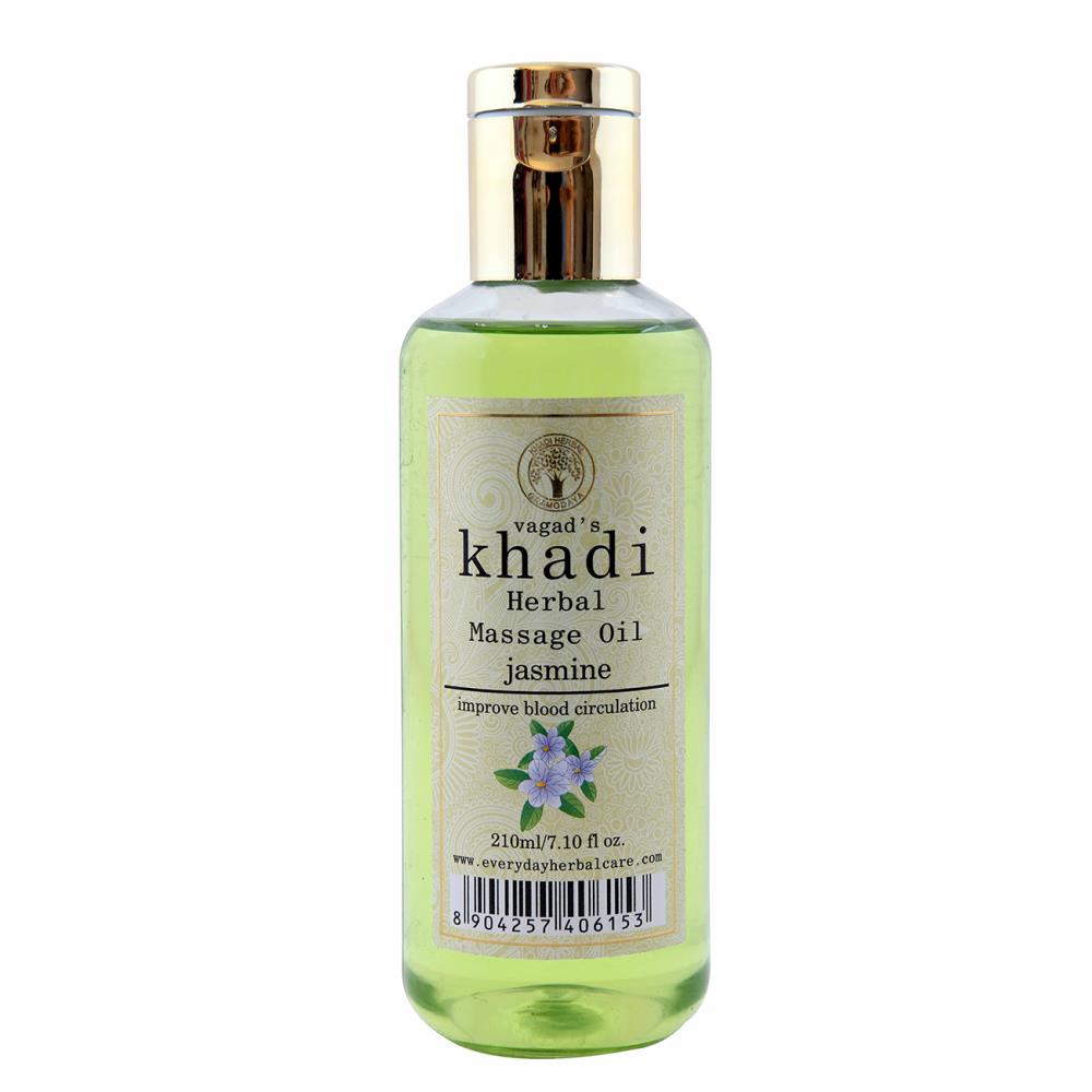 Vagads Khadi Jasmin Massage Oil (210ml)