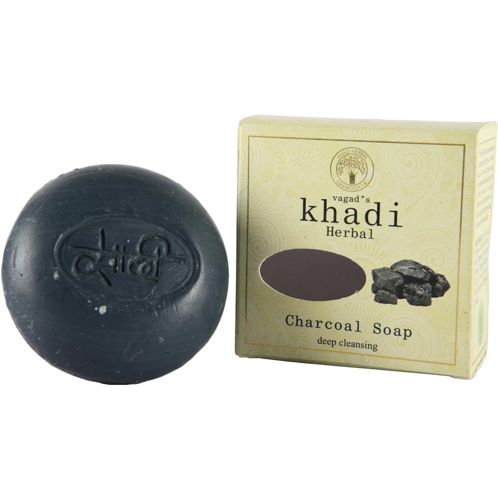Vagads Khadi Charcol Soap Bar (100g)