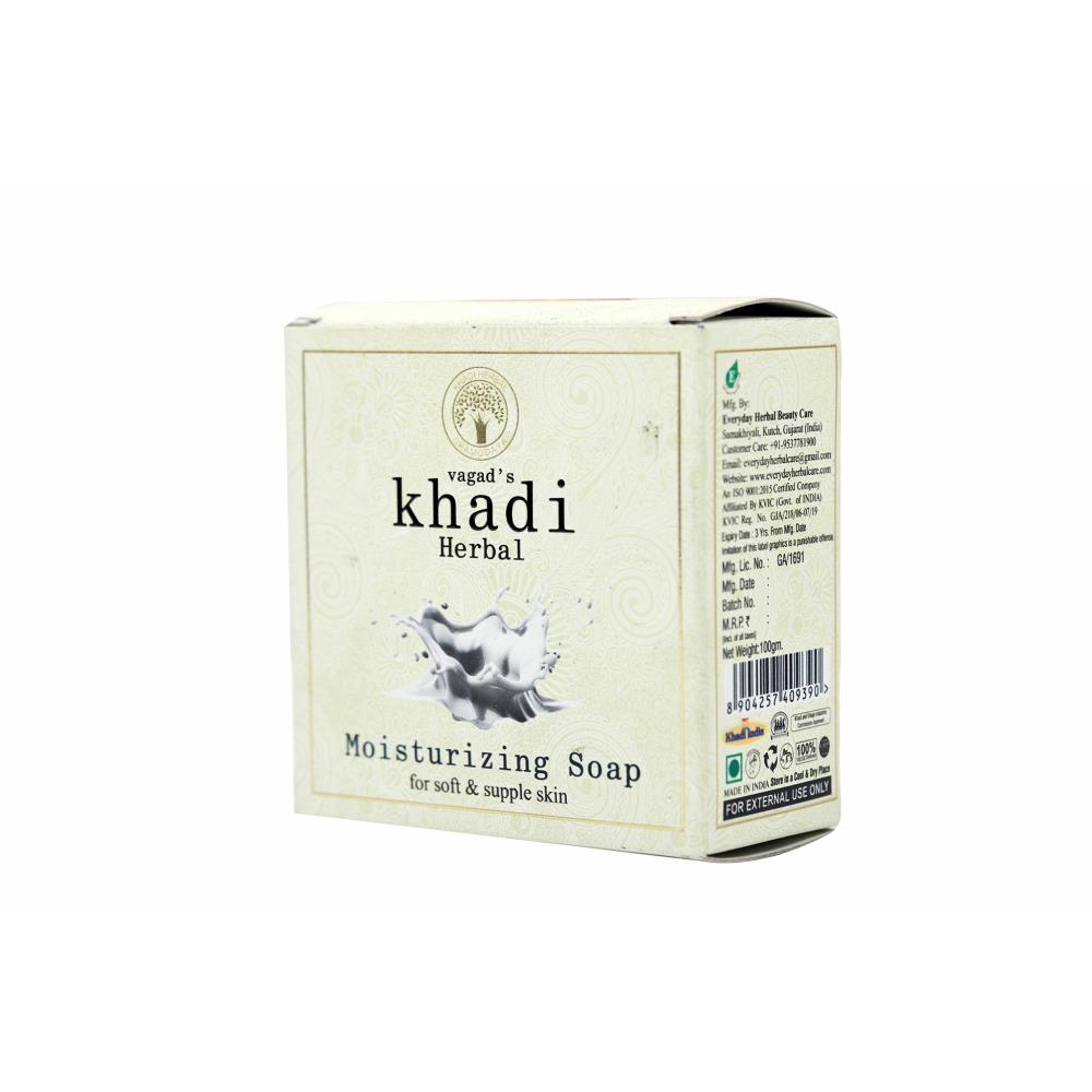 Vagads Khadi Moisturising Cream Soap Bar (100g)
