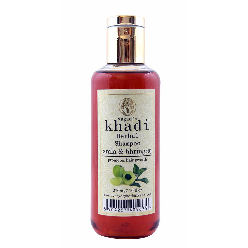 Vagads Khadi Amla & Bhringraj Shampoo (210ml)