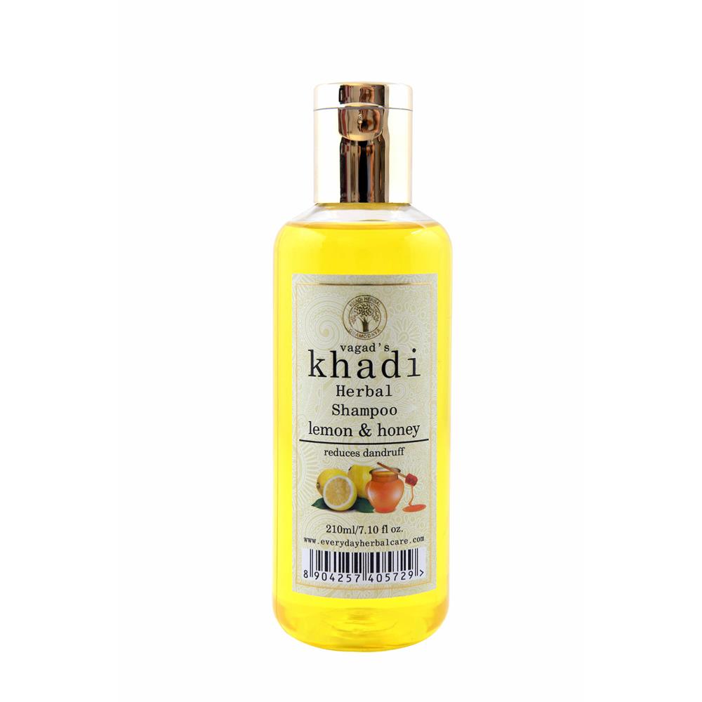 Vagads Khadi Lemon & Honey Shampoo (210ml)
