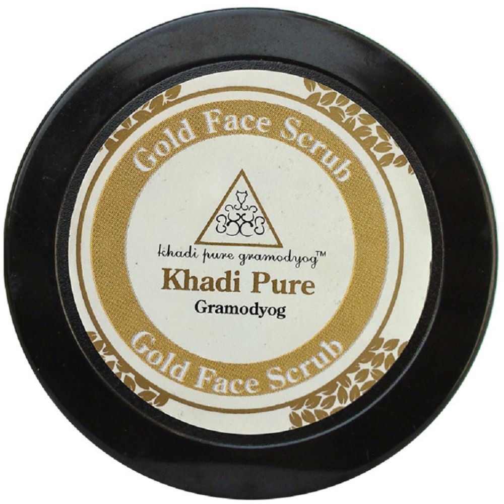 Khadi Pure Gold Face Scrub (50g)