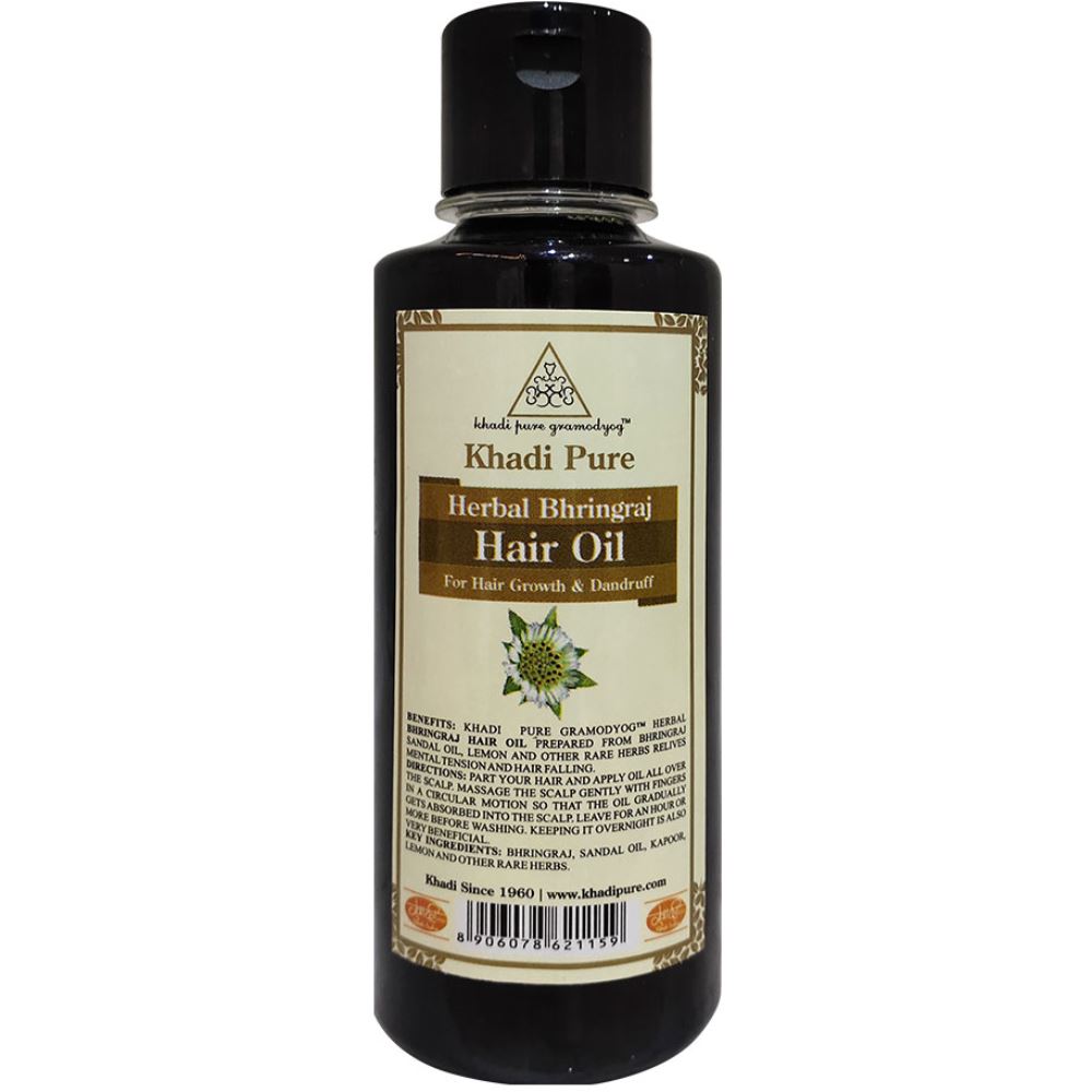 Khadi Pure Bhringraj Hair Oil (210ml)