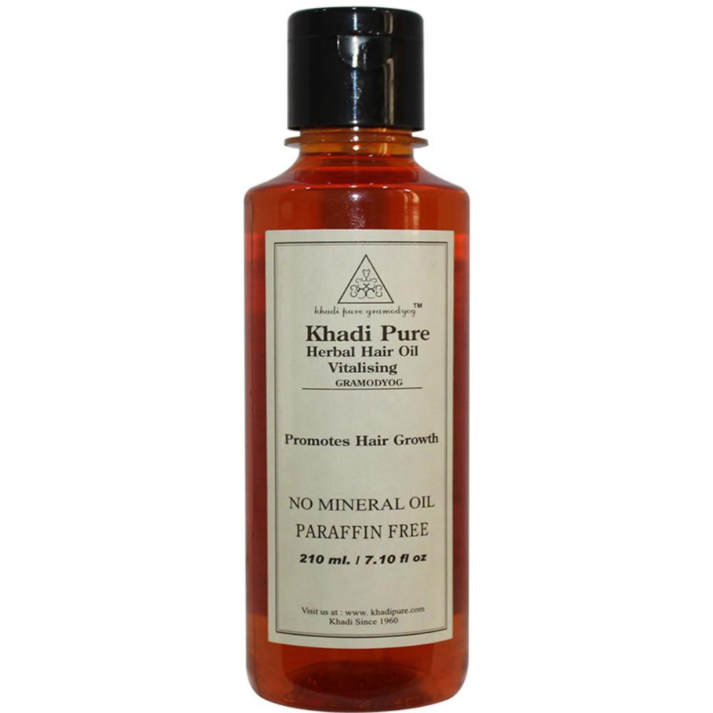 Khadi Pure Vitalising Hair Oil (210ml)