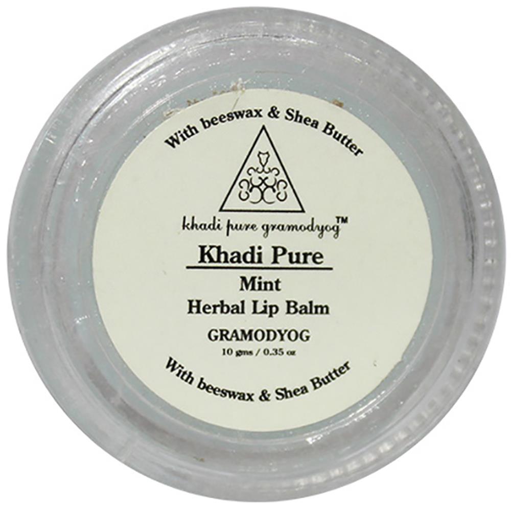 Khadi Pure Mint Lip Balm (10g)