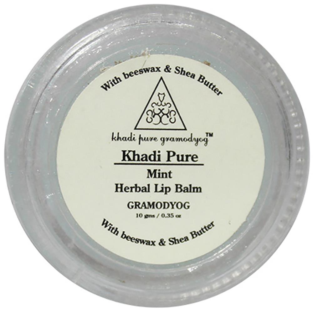 Khadi Pure Mint Lip Balm (10g) Khadi Pure Mint Lip Balm (10g)