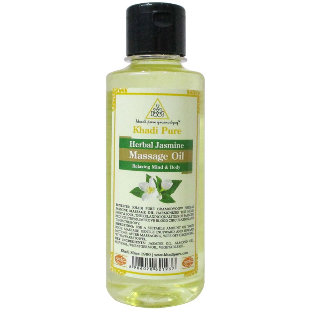 Khadi Pure Jasmine Massage Oil (210ml)
