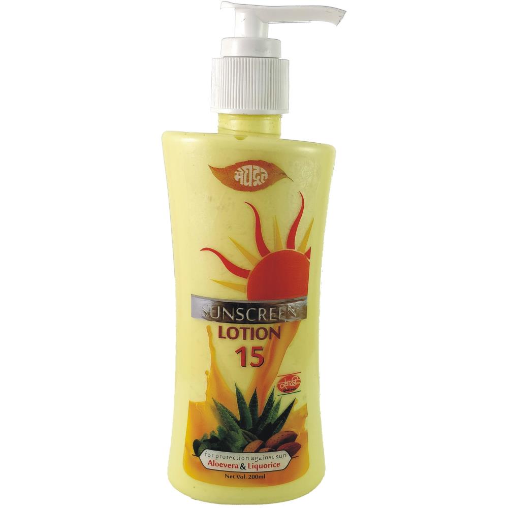 Meghdoot Ayurvedic Sunscreen Body Lotion (500ml)