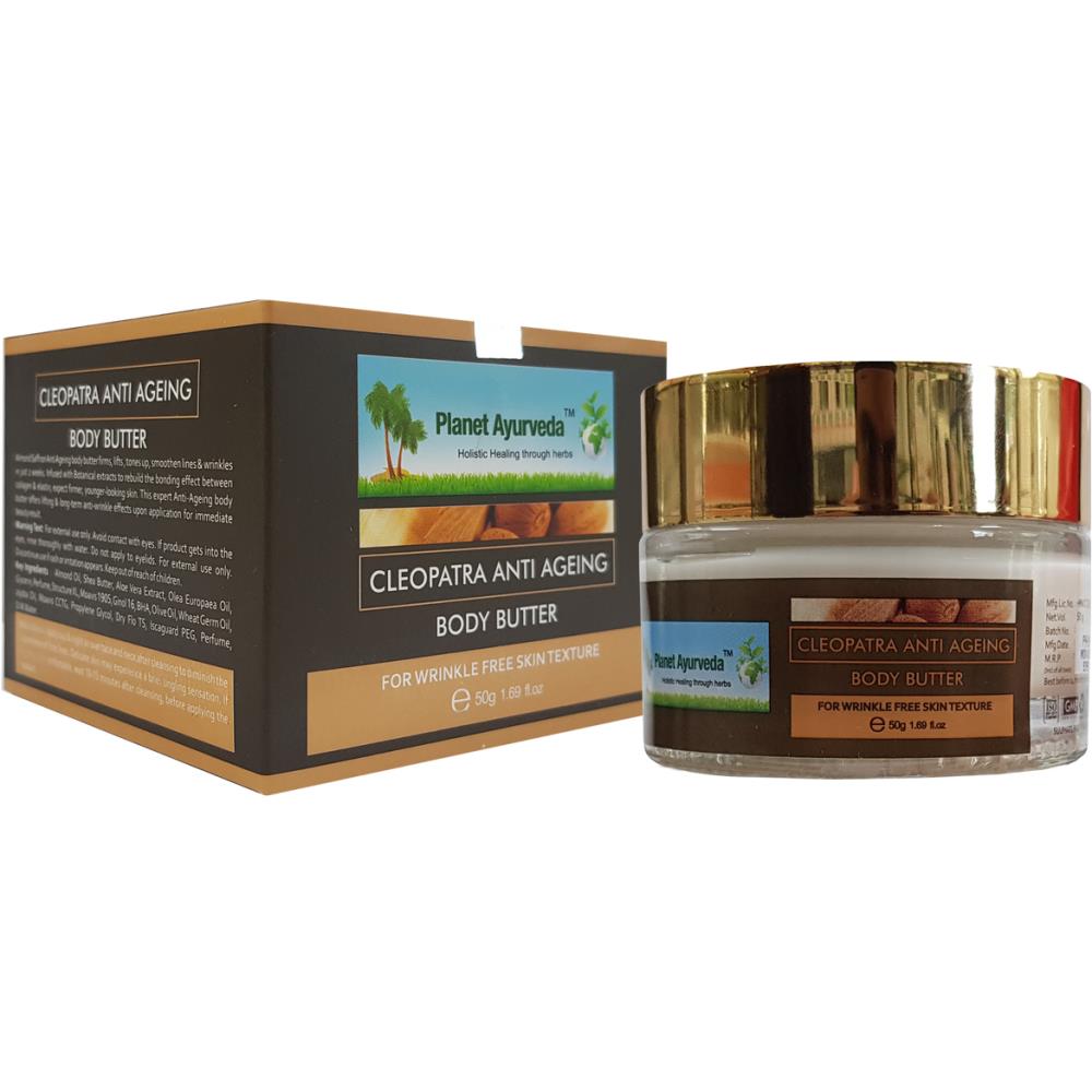 Planet Ayurveda Cleopatra Anti Ageing Body Butter (50g)