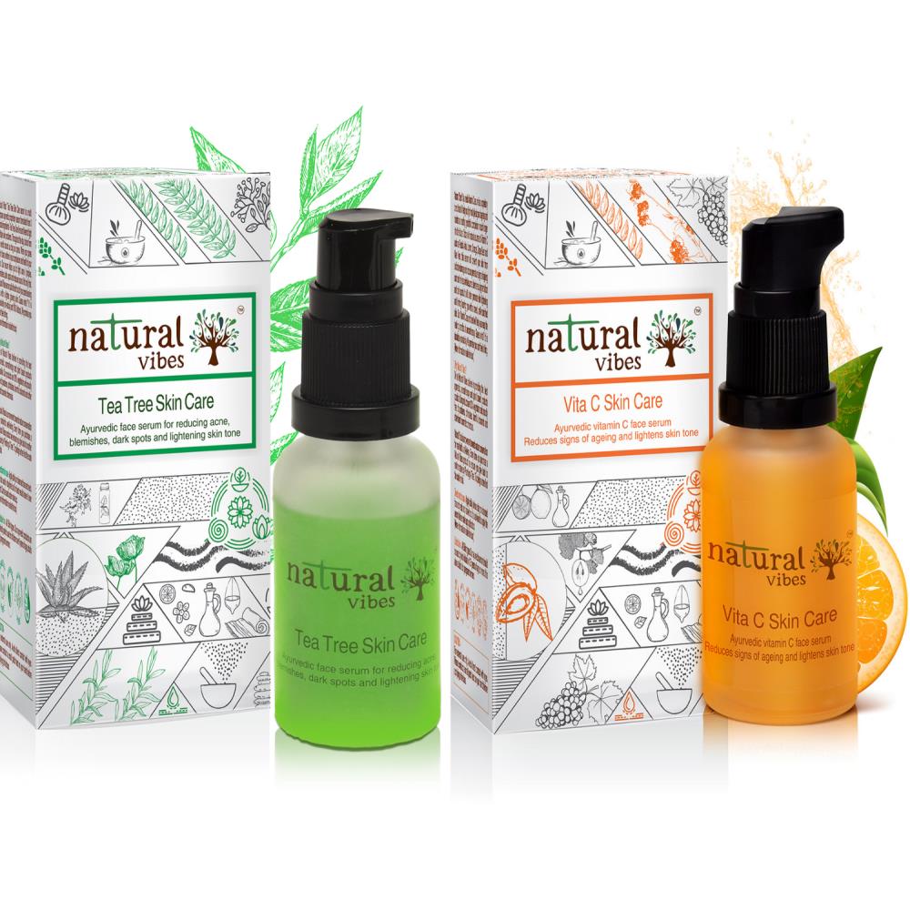 Natural Vibes Ayurvedic Skin Repair And Glow Combo Day And Night (1Pack) Natural Vibes Ayurvedic Skin Repair And Glow Combo Day And Night (1Pack)