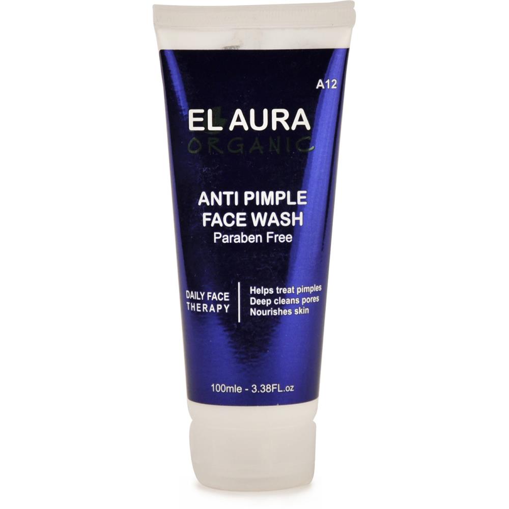 Dr. Lal Elaura Organic Glow Anti Pimple Face Wash Parben Free (100ml)