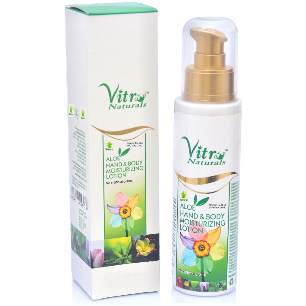 Vitro Premium Aloe Hand & Body Moisturizing Lotion (100g)