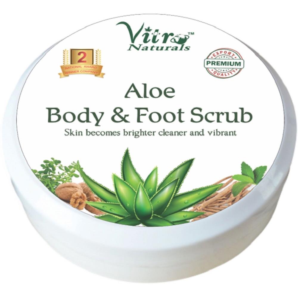 Vitro Aloe Body & Foot Scrub (100g)