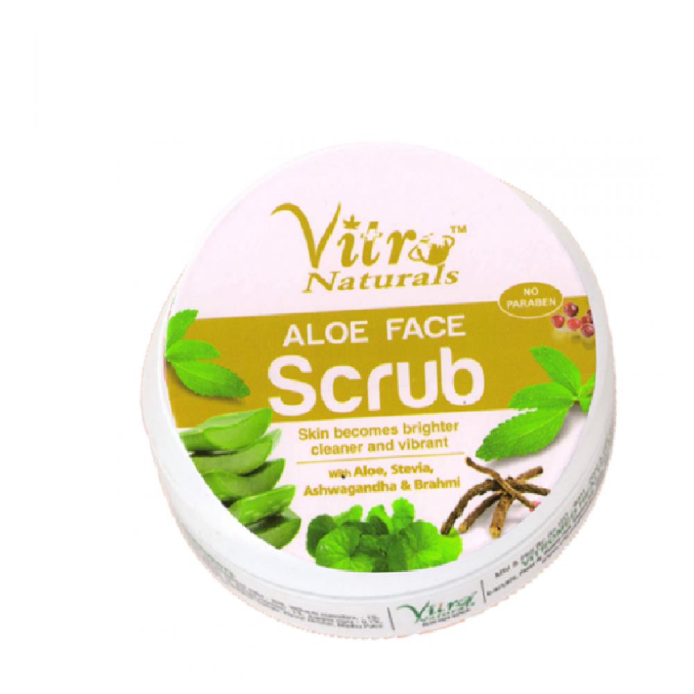 Vitro Aloe Face Scrub (400g)