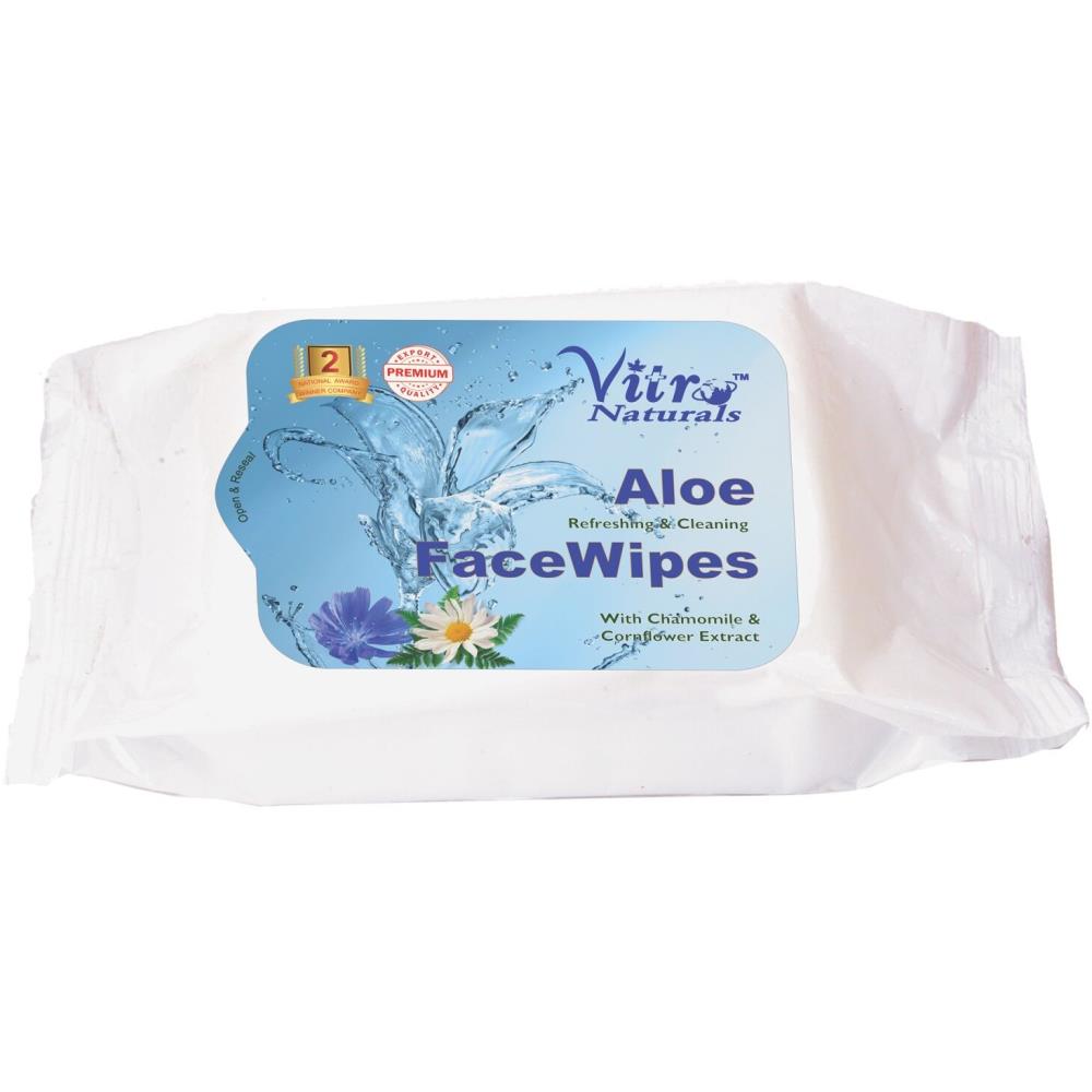 Vitro Aloe Refreshing & Cleansing Face Wipes (30pcs)