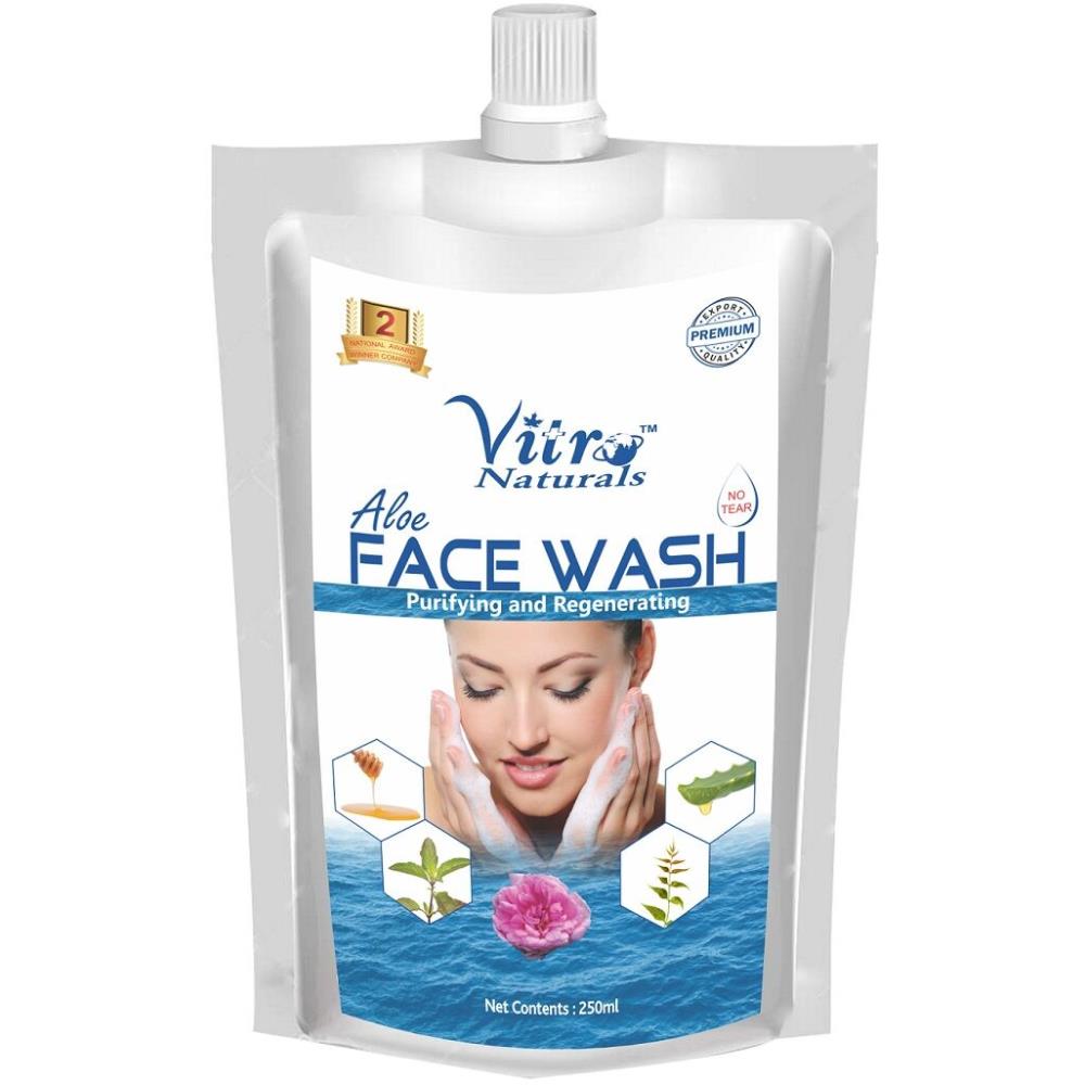 Vitro Aloe Face Wash Refill Pack (150g)