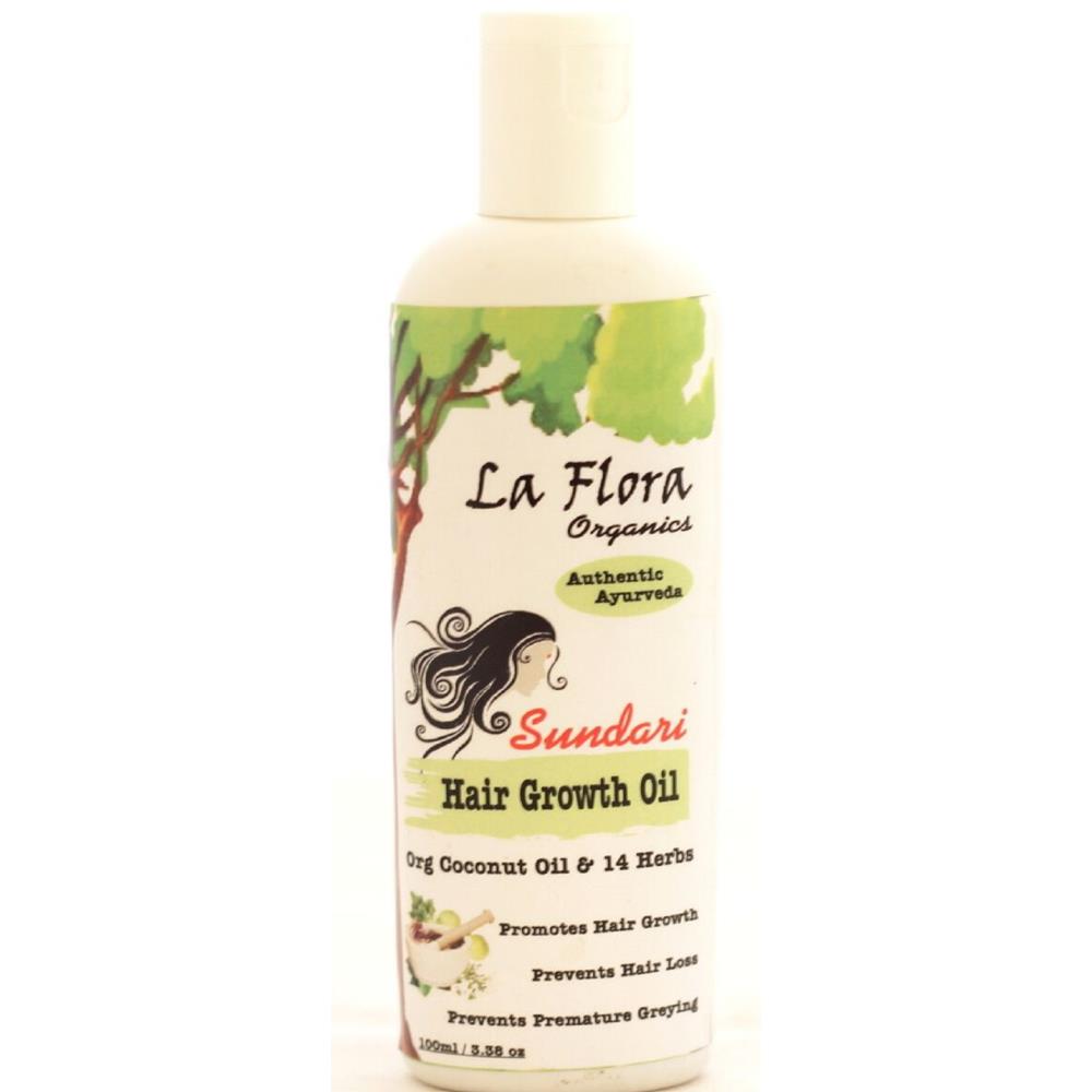 La Flora Organics Sundari Traditional Handmade Hair Oil (100ml)