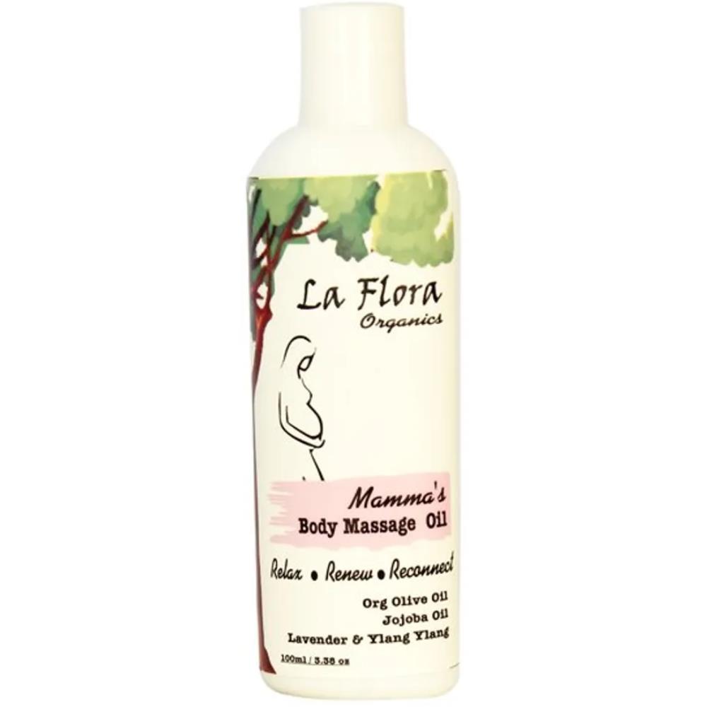La Flora Organics Mamma's Prenatal Body Massage Oil (100ml) La Flora Organics Mamma's Prenatal Body Massage Oil (100ml)