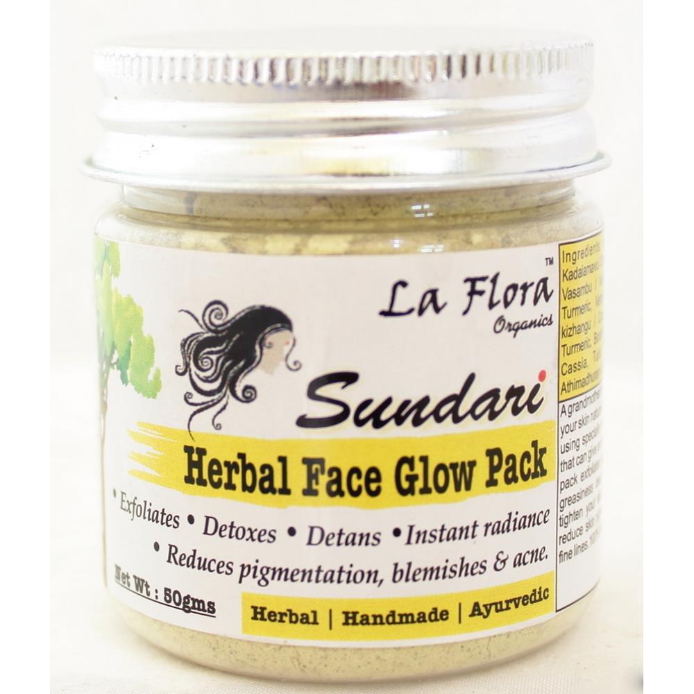 La Flora Organics Sundari Handmade Herbal Face Care Pack (50g)