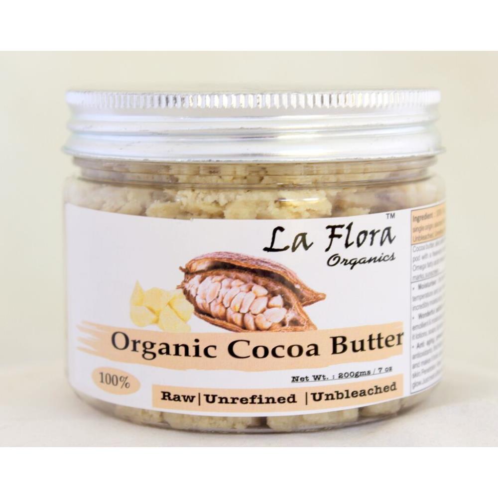 La Flora Organics Organic Raw Cocoa Butter (200g)