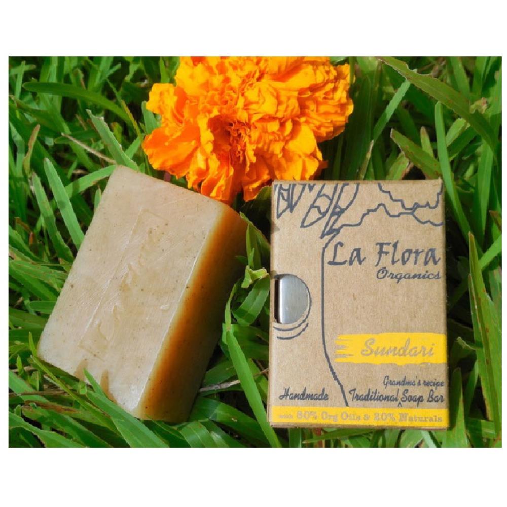 La Flora Organics Sundari Traditional Grandma's Recipe Bath Care Combo (1Pack)