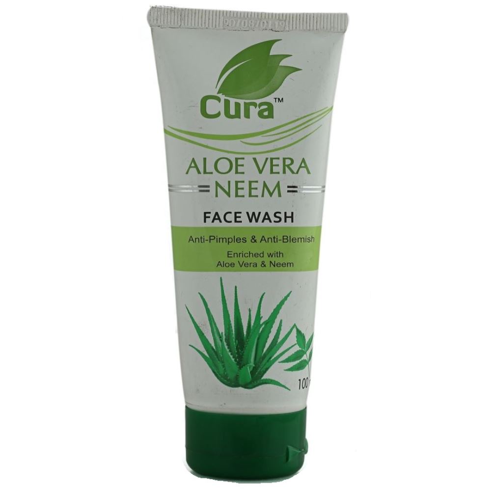 Cura Aloevera Neem Face Wash (100g)