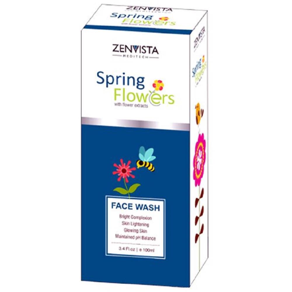 Zenvista Meditech Spring Flower Face Wash (100ml)