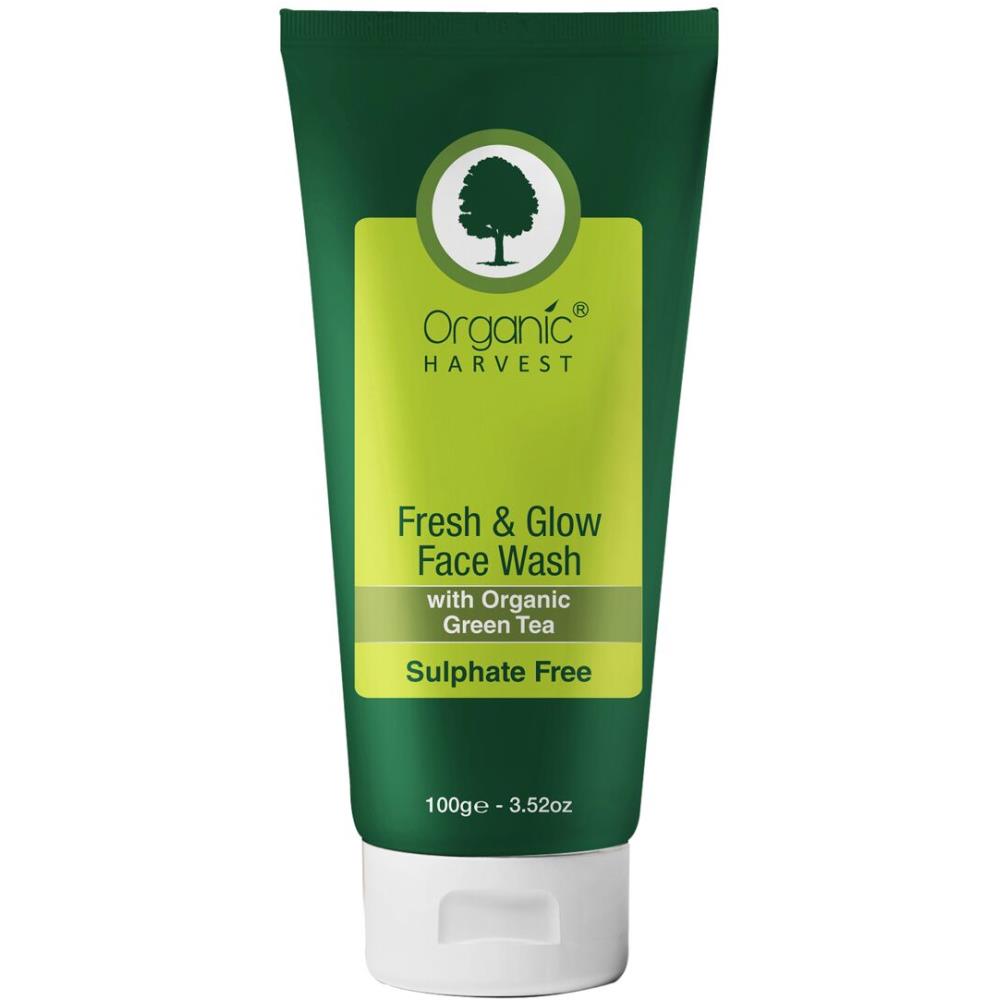 Organic Harvest Fresh & Glow Face Wash (Sulphate Free) (100ml)