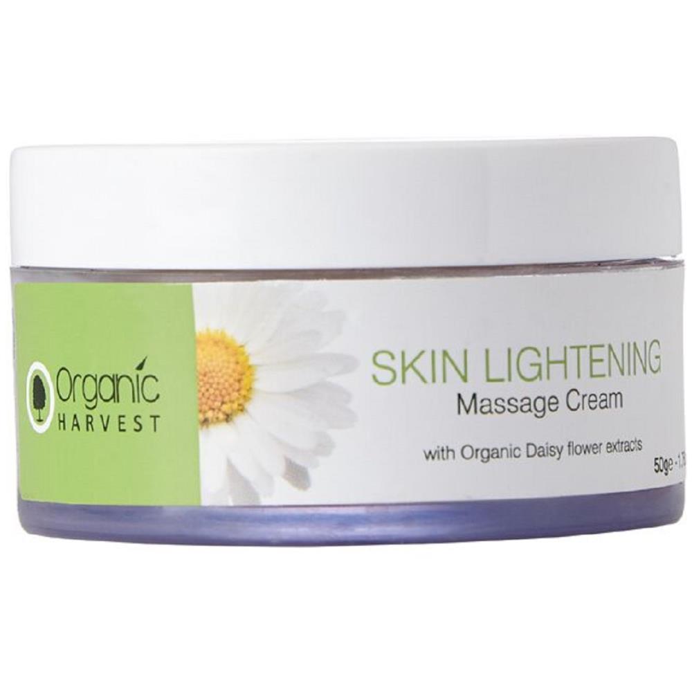 Organic Harvest Skin Lightening Massage Cream (50g)