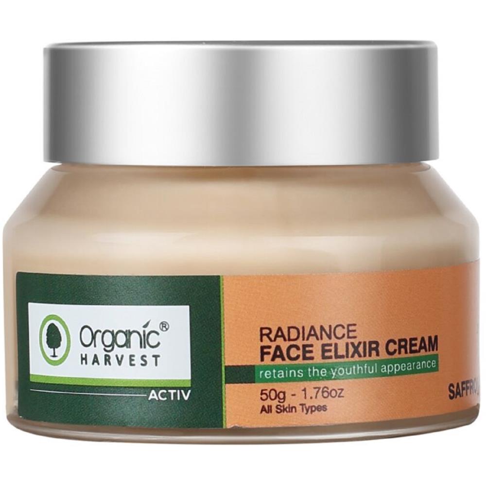 Organic Harvest Radiance Face Elixir Cream (50g)
