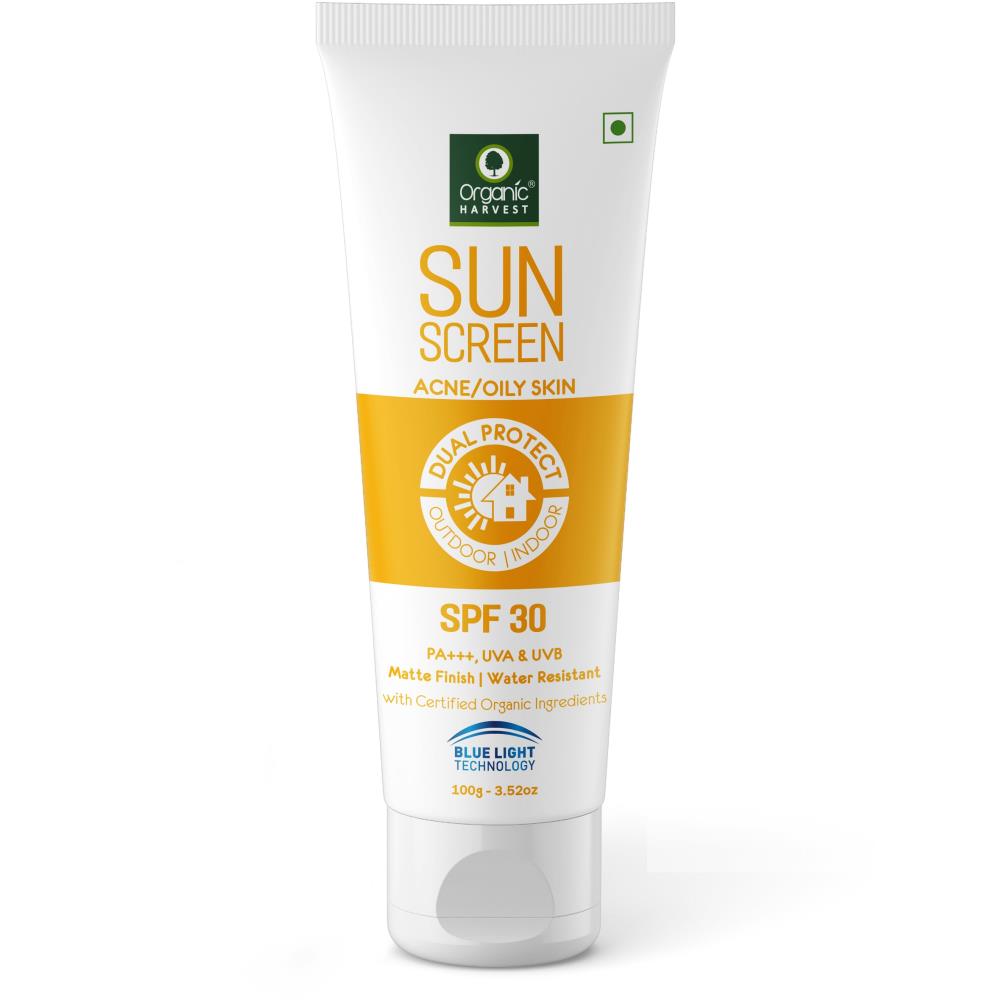 Organic Harvest Sunscreen For Acne & Oily Skin SPF 30 (100g)