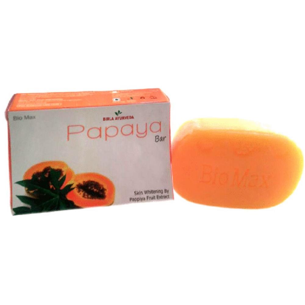 Birla Ayurveda Papaya Soap Bar (75g)