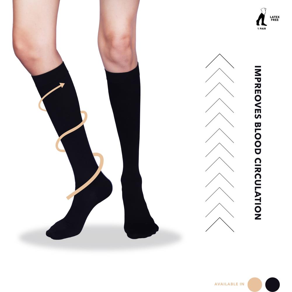 Sorgen Maternity Support Socks (Black) (S) Sorgen Maternity Support Socks (Black) (S)