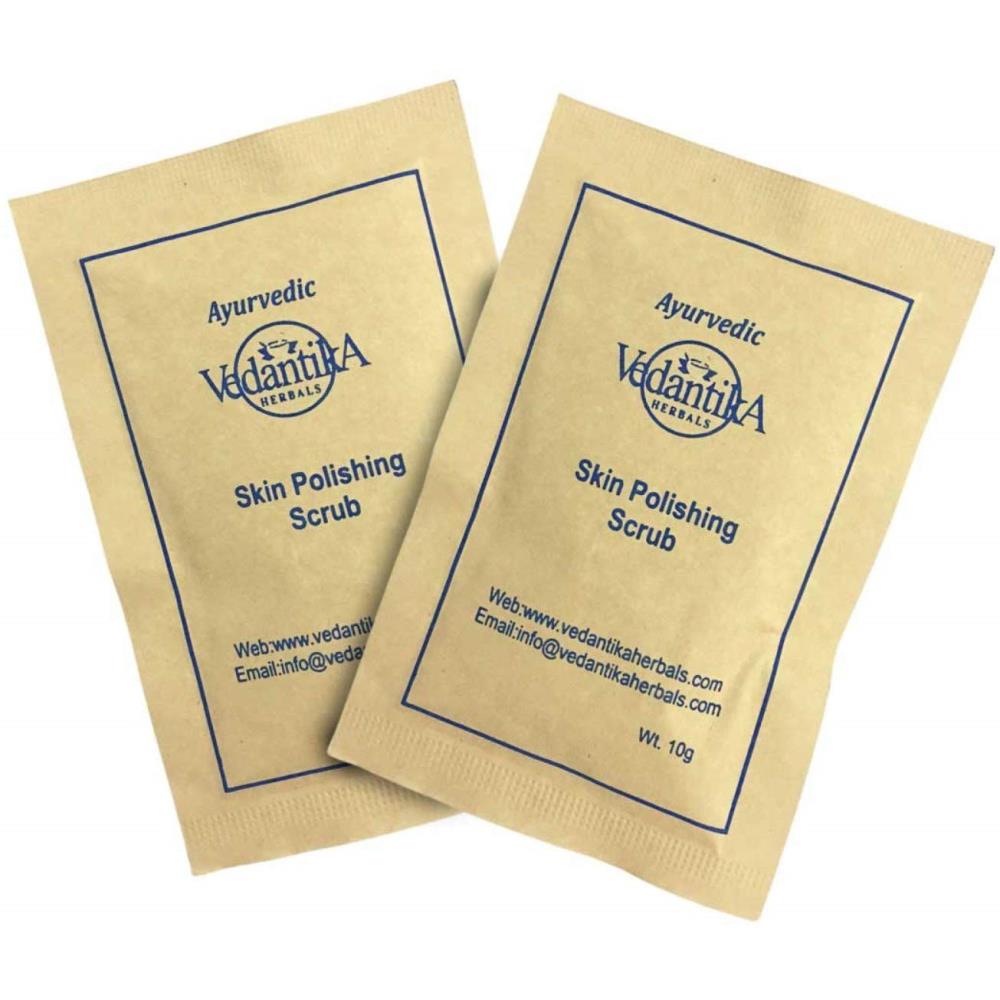 Vedantika Herbals Skin Polishing Scrub Trial Pack (10g, Pack of 5)