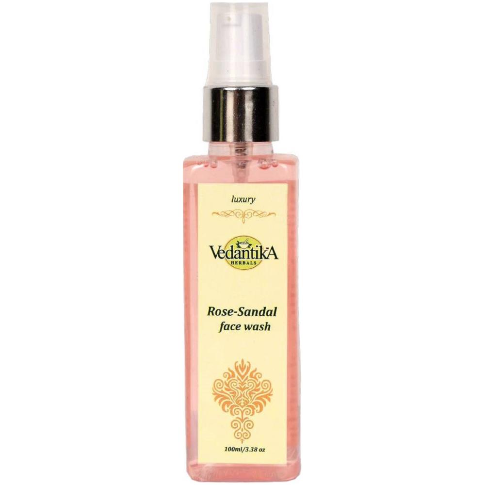 Vedantika Herbals Rose Sandal Face Wash (100ml)