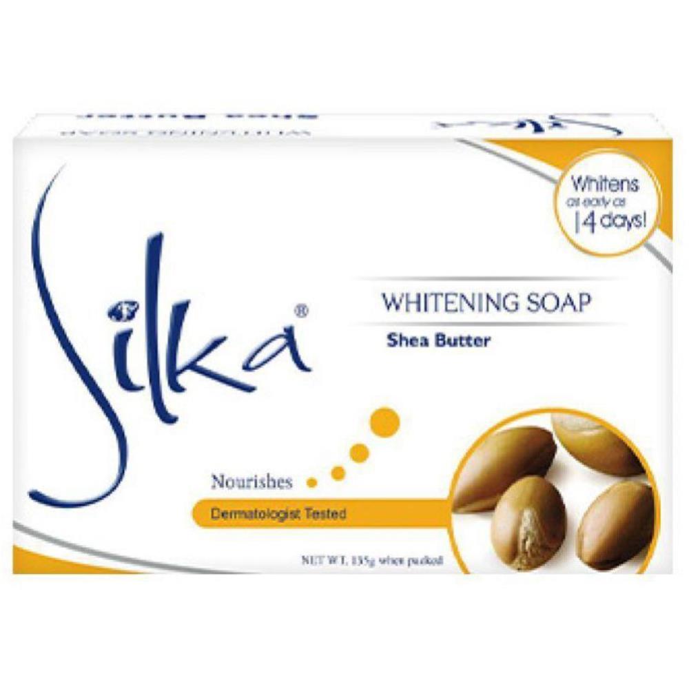 Silka Whitening Soap with Shea Butter (135g)