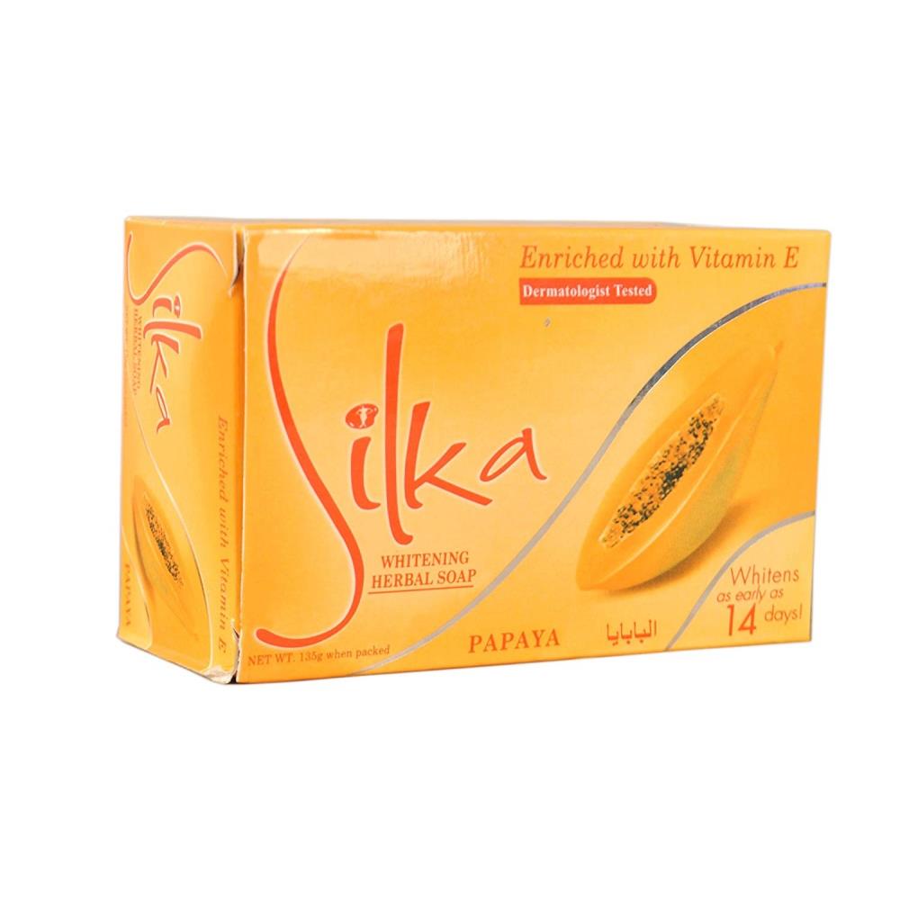 Silka Whitening Herbal Soap (135g) Silka Whitening Herbal Soap (135g)