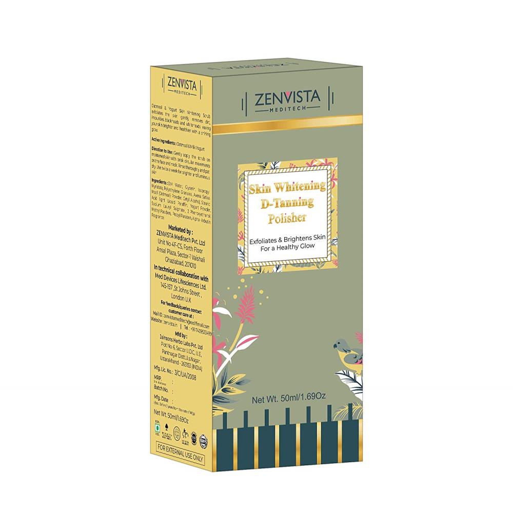 Zenvista Meditech Skin Whitening D-Tanning Polisher Skin Exfoliates (50ml)