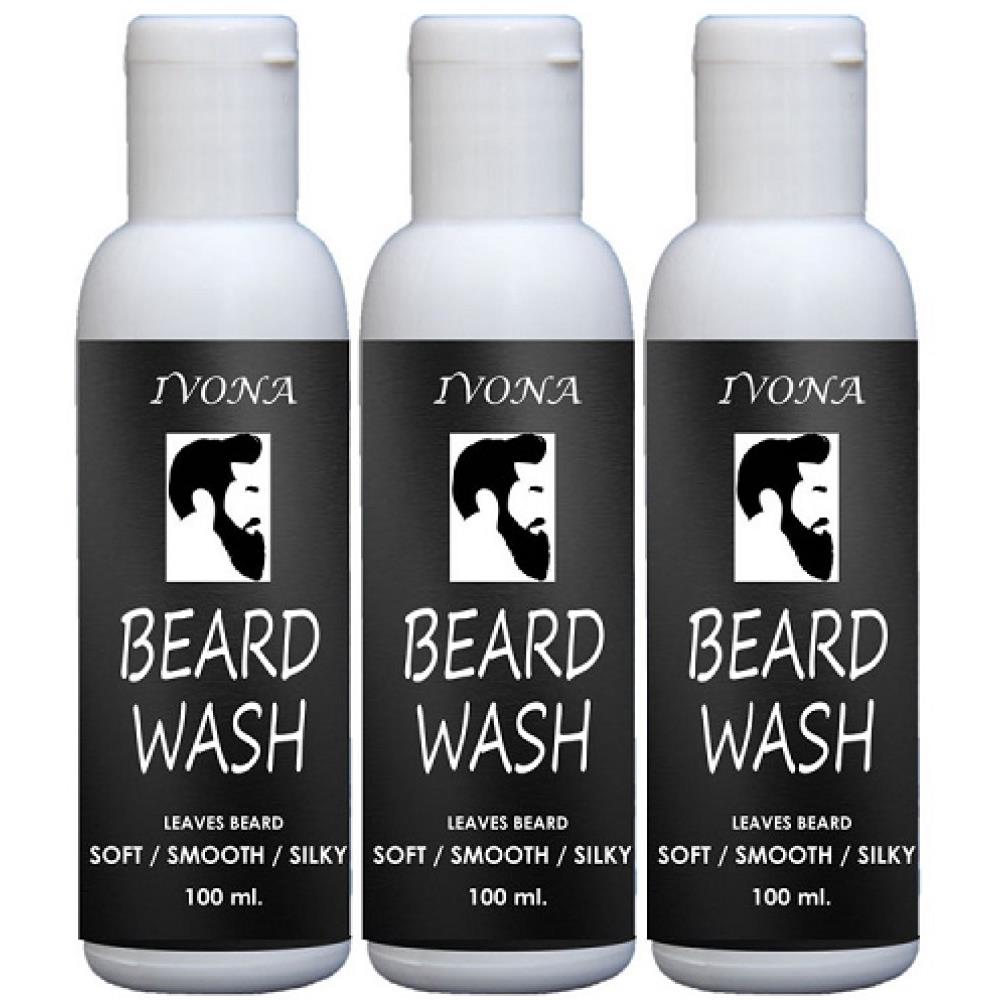 Ivona Beard Wash (100ml, Pack of 3)