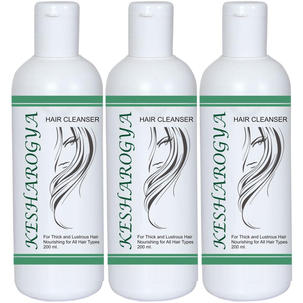 Aarogyam Kesharogya Hair Cleanser (200ml, Pack of 3)