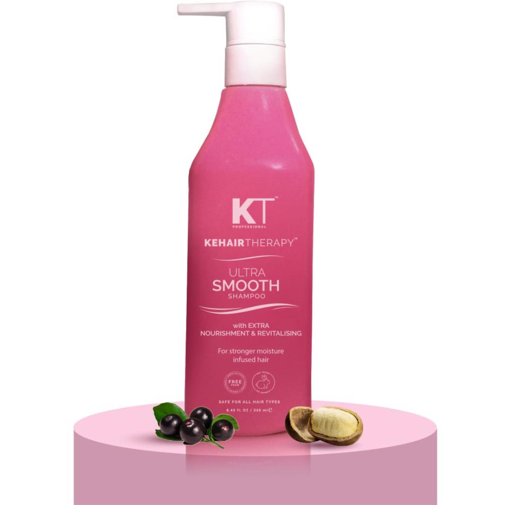KT Ultra Smooth Sulfate Free Keratin Shampoo (250ml)