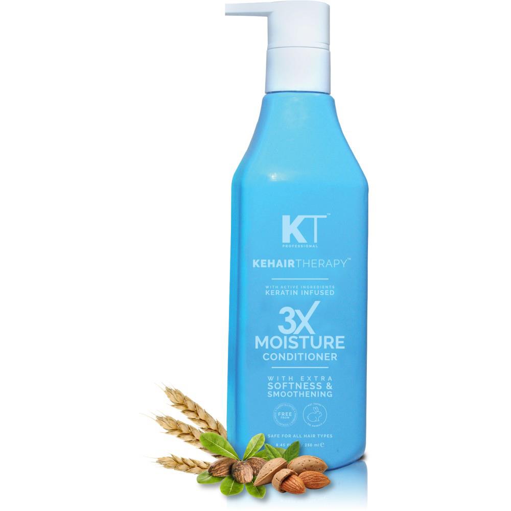 KT With Active Ingredients Keratin Infused 3X Moisture Sulfate Free Keratin Conditioner (250ml)