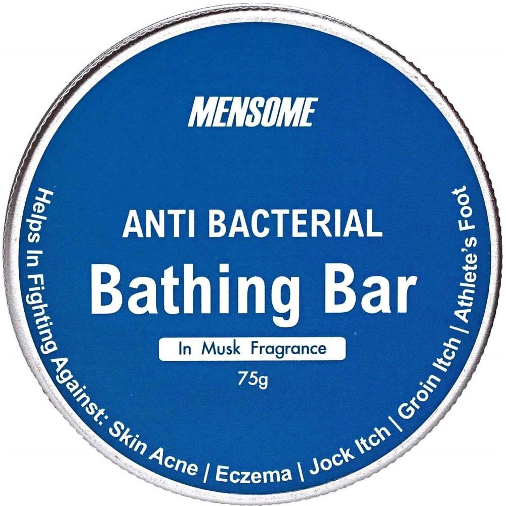 Mensome Anti Bacterial Bathing Soap In Musk Fragrance (75g, Pack of 3)