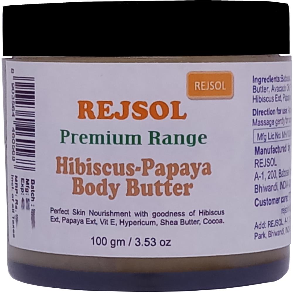 Rejsol Hibiscus -Papaya Body Butter (100g)