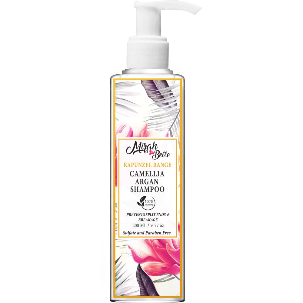 Mirah Belle Camellia Argan Luscious Locks Shampoo (200ml) Mirah Belle Camellia Argan Luscious Locks Shampoo (200ml)