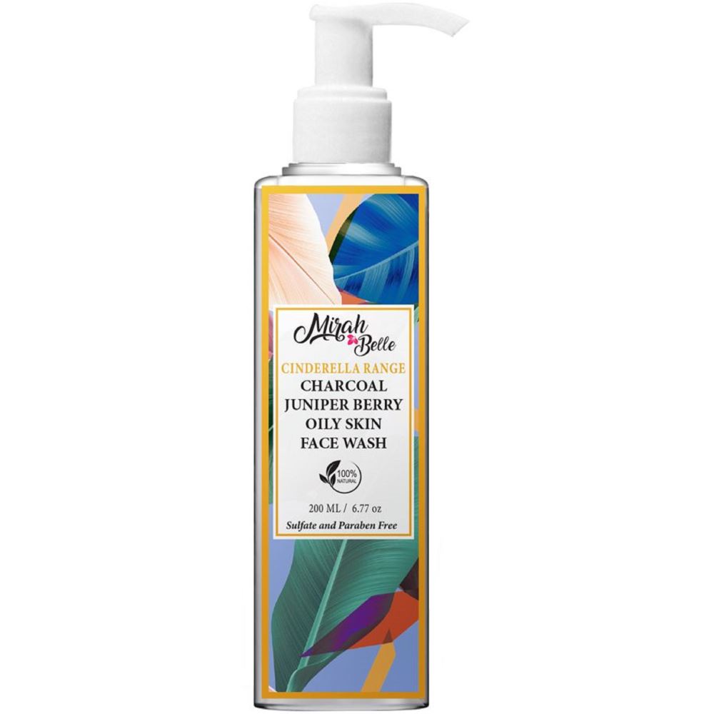 Mirah Belle Charcoaljuniper Berry Oily Skin Face Wash (200ml) Mirah Belle Charcoaljuniper Berry Oily Skin Face Wash (200ml)