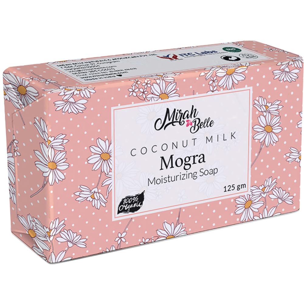 Mirah Belle Coconut Milk Mogra Moisturising Soap (125g) Mirah Belle Coconut Milk Mogra Moisturising Soap (125g)