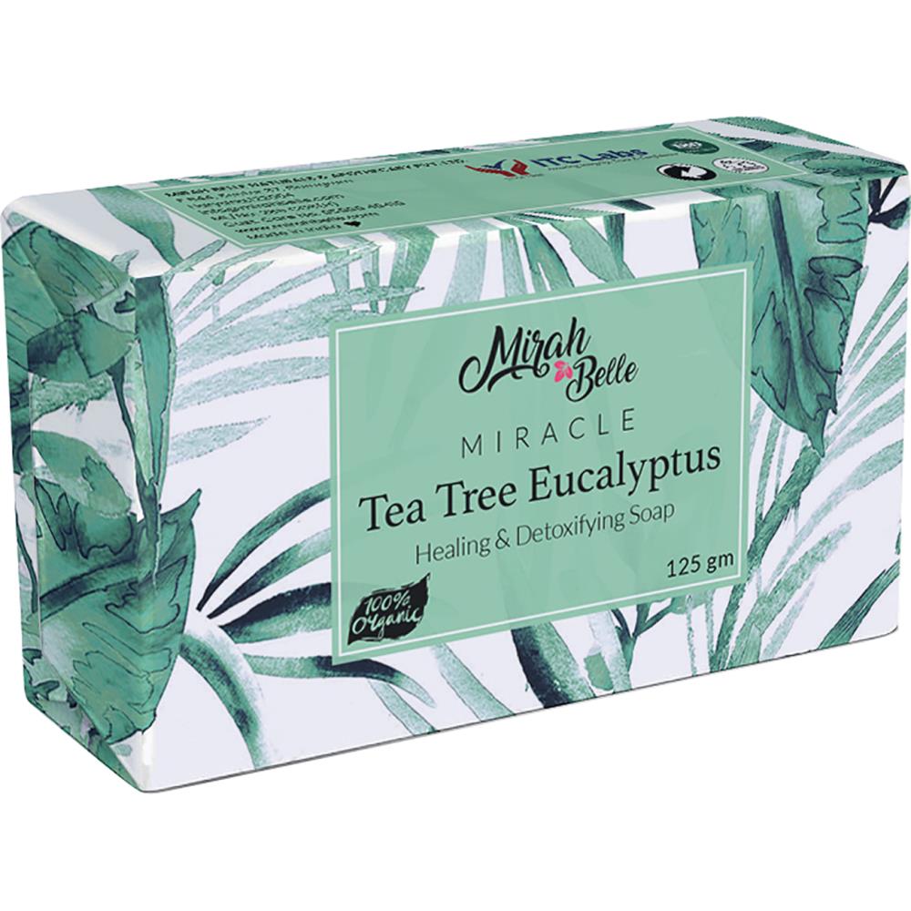 Mirah Belle Miracle Tea Tree Eucalyptus Healing Soap (125g)