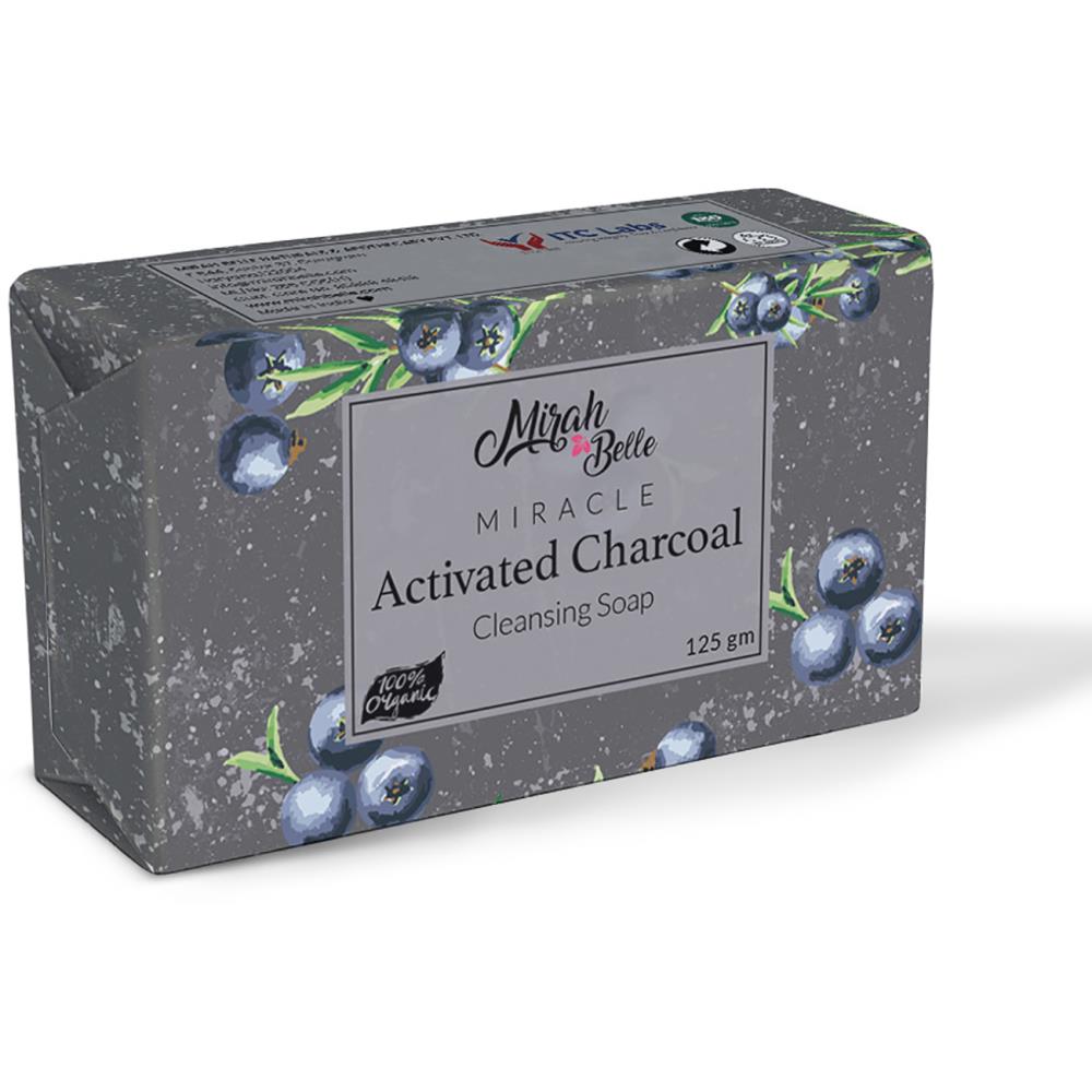 Mirah Belle Miracle Charcoal Cleansing Soap (125g)