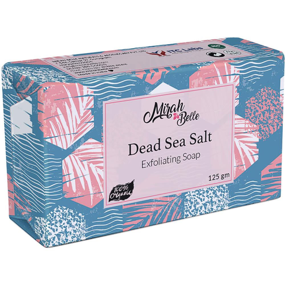Mirah Belle Dead Sea Salt Exfoliating Soap (125g)